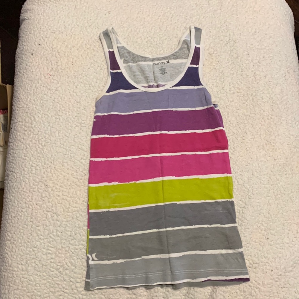 Striped Hurley tank top